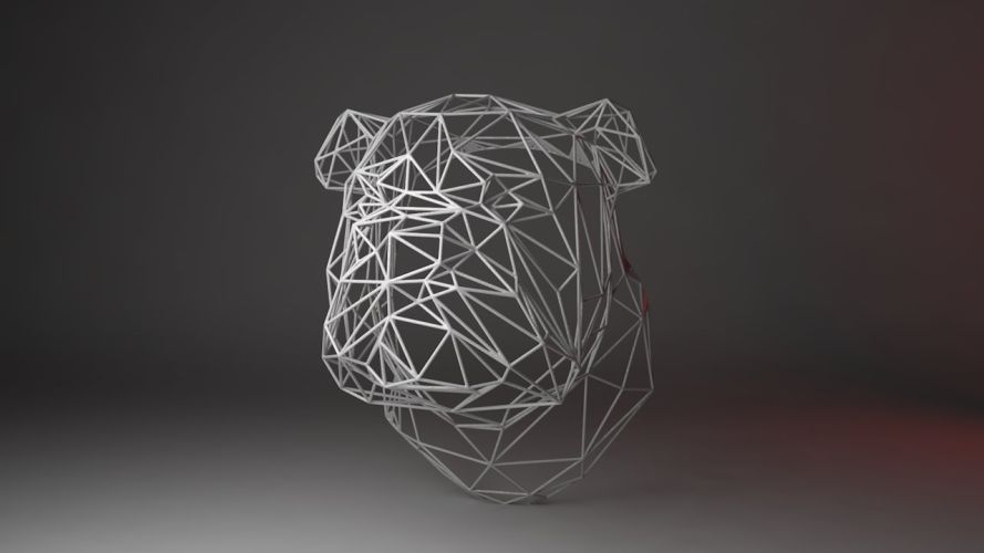 busto bulldog varillas 2mm 2