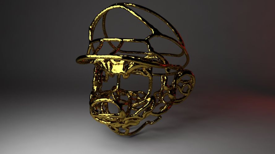 colgante cabeza Mario Bros 2