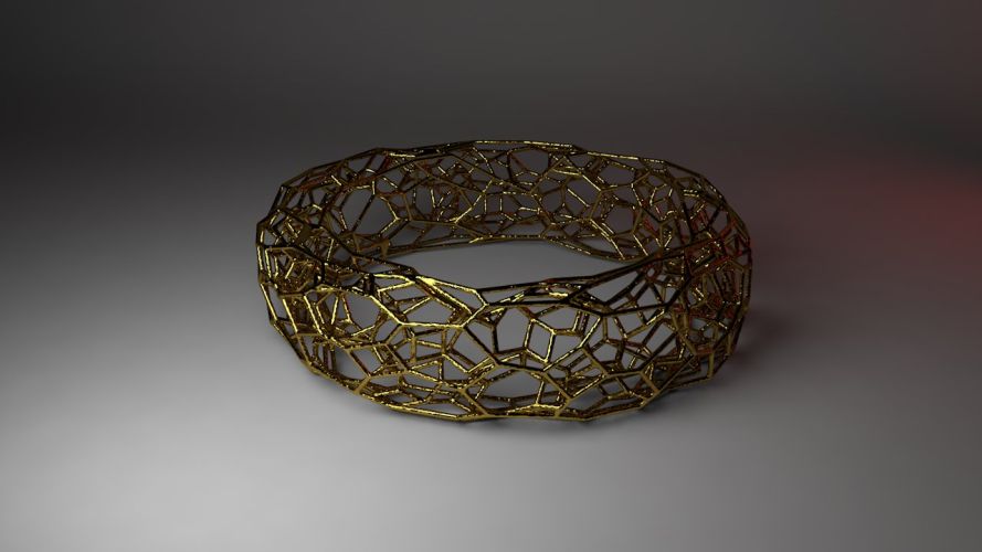pulsera icosaedro truncado voronoi 2