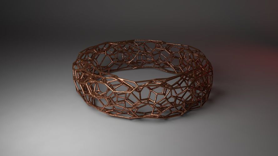 pulsera icosaedro truncado voronoi 3