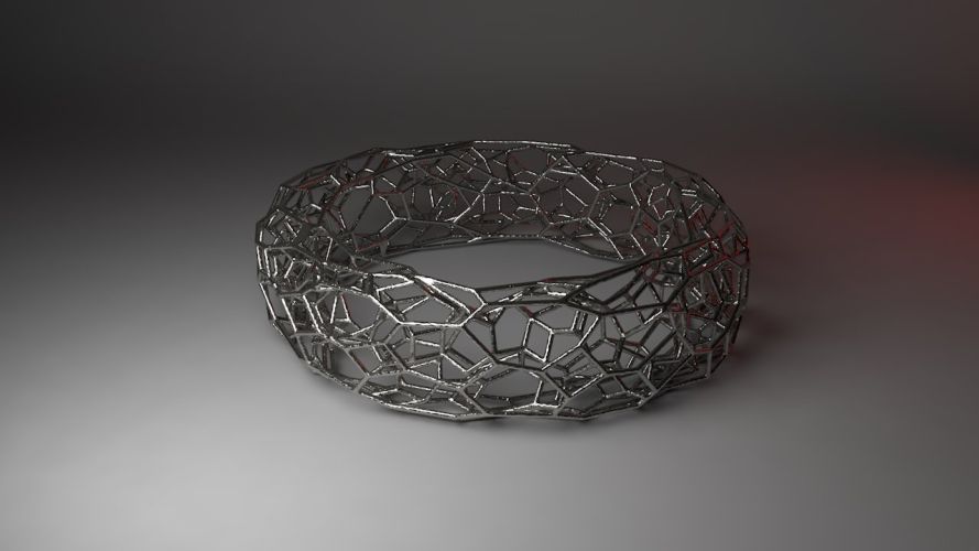 pulsera icosaedro truncado voronoi 4